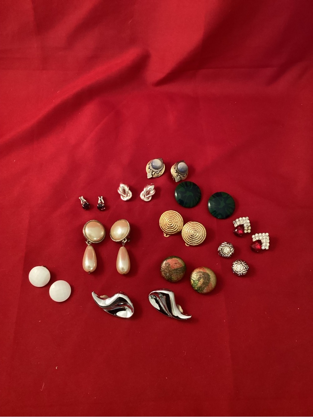 11 pairs assorted Women’s clip on Earrings